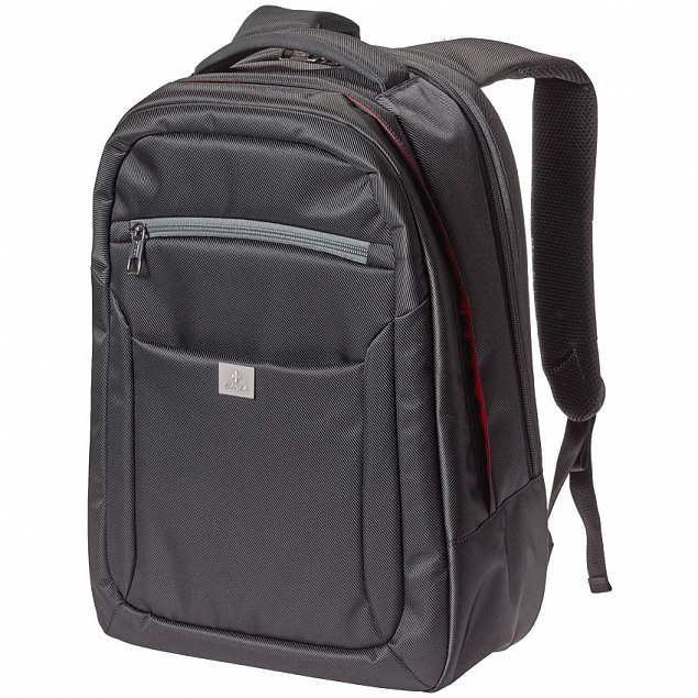 Рюкзак Dux, черный с логотипом  заказать по выгодной цене в кибермаркете AvroraStore
