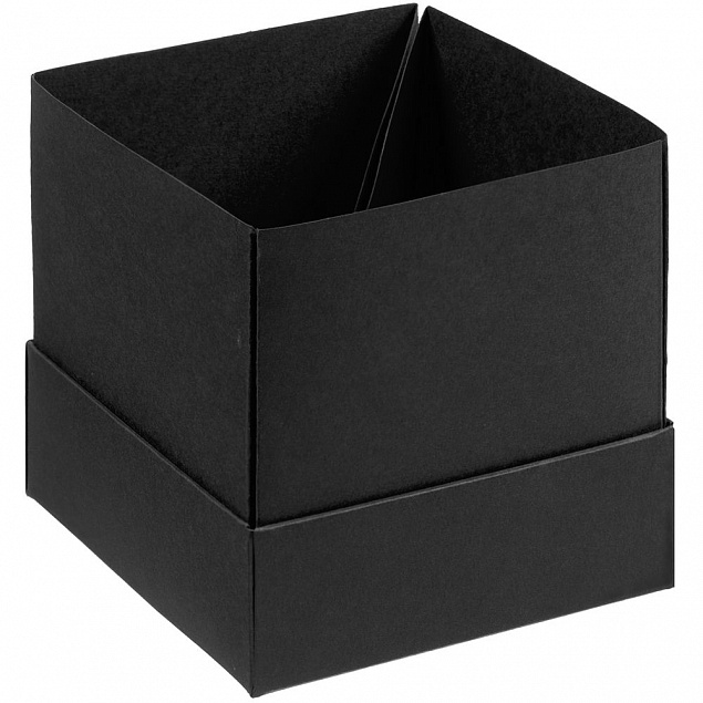Коробка Anima, черная с логотипом  заказать по выгодной цене в кибермаркете AvroraStore
