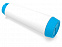 Держатель для кабеля Тwisti, голубой/белый с логотипом  заказать по выгодной цене в кибермаркете AvroraStore