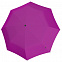 Складной зонт U.090, фиолетовый с логотипом  заказать по выгодной цене в кибермаркете AvroraStore
