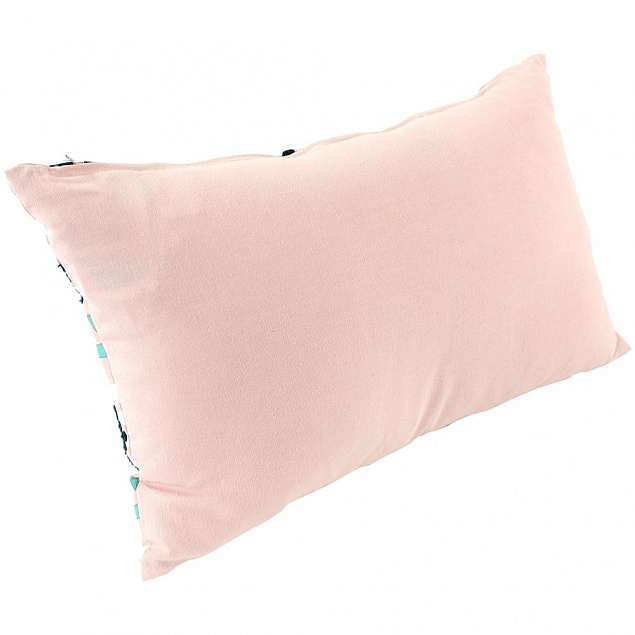 Чехол на подушку Lazy flower, прямоугольный, розовый с логотипом  заказать по выгодной цене в кибермаркете AvroraStore