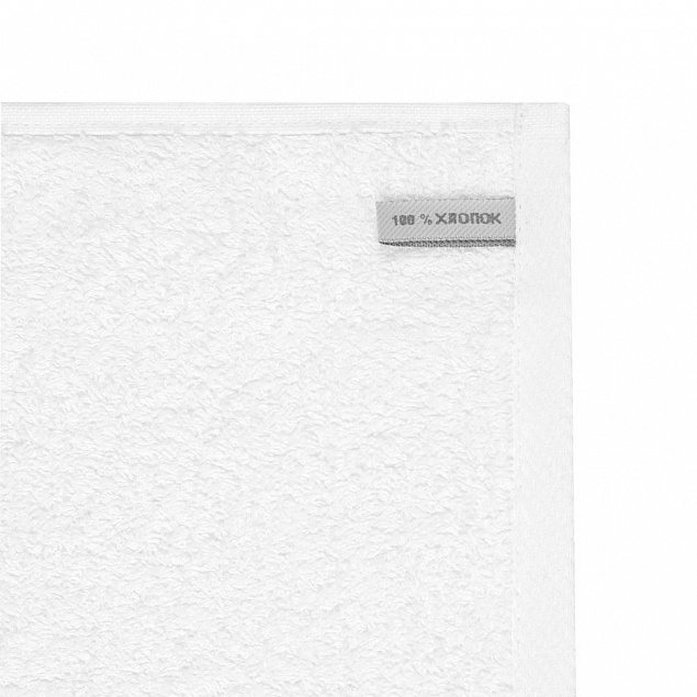 Полотенце Etude, большое, белое с логотипом  заказать по выгодной цене в кибермаркете AvroraStore