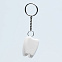 Брелок с зубной нитью, белый с логотипом  заказать по выгодной цене в кибермаркете AvroraStore