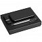 Коробка Slender, большая, черная с логотипом  заказать по выгодной цене в кибермаркете AvroraStore