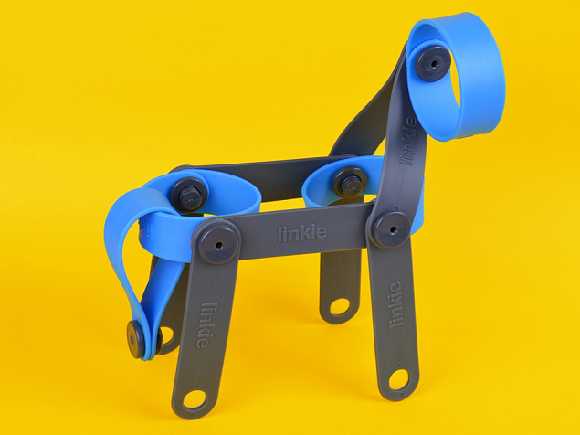 Гибкий конструктор Linkie 3D с логотипом  заказать по выгодной цене в кибермаркете AvroraStore