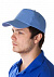 Бейсболка Unit Promo, голубая с логотипом  заказать по выгодной цене в кибермаркете AvroraStore