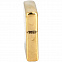 Зажигалка Zippo Classic Brushed, золотистая с логотипом  заказать по выгодной цене в кибермаркете AvroraStore