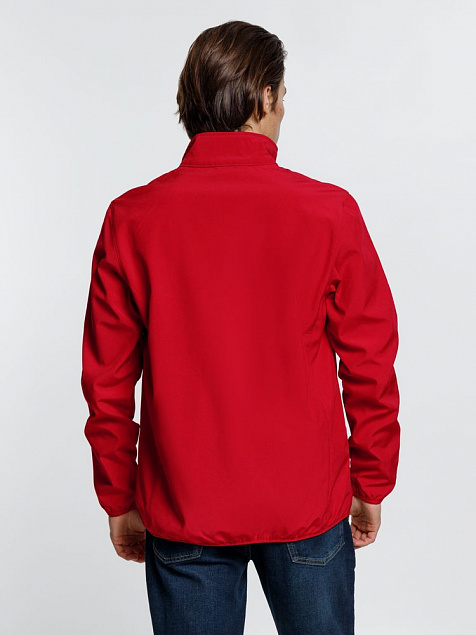 Куртка мужская Radian Men, красная с логотипом  заказать по выгодной цене в кибермаркете AvroraStore