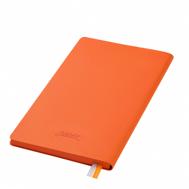 Ежедневник Portobello Trend, Rain, недатированный, оранжевый с логотипом  заказать по выгодной цене в кибермаркете AvroraStore
