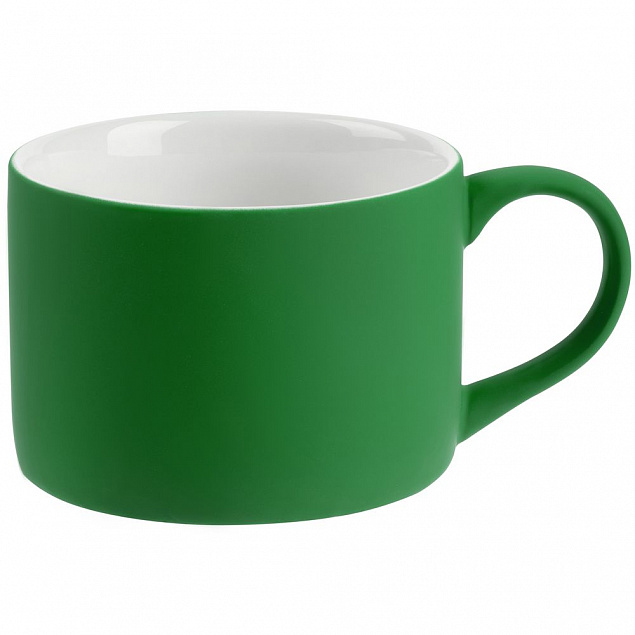 Чайная пара Best Morning, зеленая с логотипом  заказать по выгодной цене в кибермаркете AvroraStore