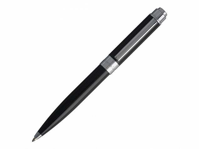 Ручка шариковая Scribal Black с логотипом  заказать по выгодной цене в кибермаркете AvroraStore