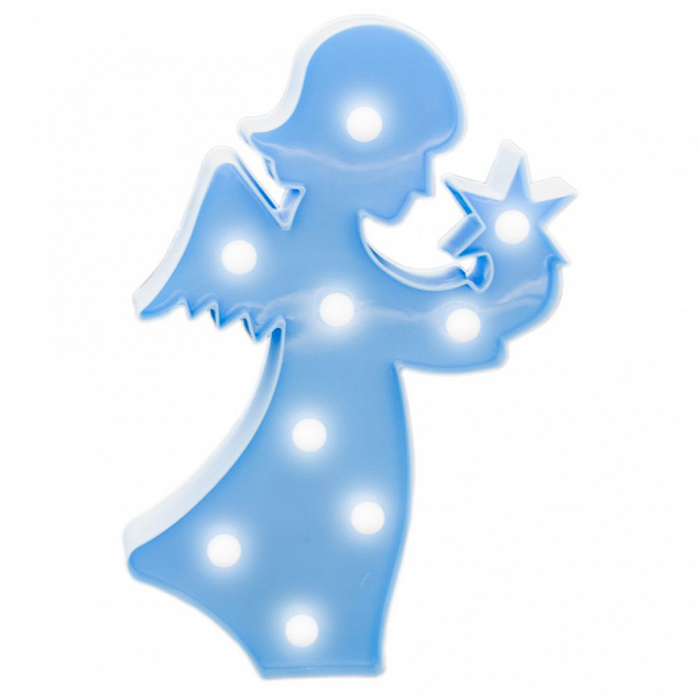 Светильник светодиодный «Ангел» с логотипом  заказать по выгодной цене в кибермаркете AvroraStore