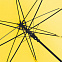 Зонт-трость Lanzer, желтый с логотипом  заказать по выгодной цене в кибермаркете AvroraStore