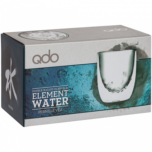 Набор стаканов Elements Water с логотипом  заказать по выгодной цене в кибермаркете AvroraStore
