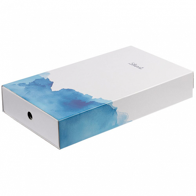 Коробка Sherst, белая с логотипом  заказать по выгодной цене в кибермаркете AvroraStore