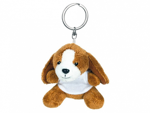 Брелок «Собачка Брейди» с логотипом  заказать по выгодной цене в кибермаркете AvroraStore