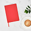 Ежедневник Portobello Trend, Latte soft touch, недатированный, красный с логотипом  заказать по выгодной цене в кибермаркете AvroraStore