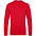Свитшот унисекс Set In, красный меланж с логотипом  заказать по выгодной цене в кибермаркете AvroraStore