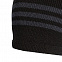 Шапка Tiro Beanie, черная с серым с логотипом  заказать по выгодной цене в кибермаркете AvroraStore