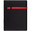 Папка Torga, черная с красным с логотипом  заказать по выгодной цене в кибермаркете AvroraStore