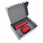Набор Hot Box CS grey (красный) с логотипом  заказать по выгодной цене в кибермаркете AvroraStore