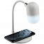 Лампа с колонкой и беспроводной зарядкой lampaTon, черная с логотипом  заказать по выгодной цене в кибермаркете AvroraStore