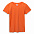 Футболка женская REGENT WOMEN, оранжевая (абрикосовая) с логотипом  заказать по выгодной цене в кибермаркете AvroraStore