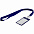 Карман для бейджа с лентой Staff, серый с логотипом  заказать по выгодной цене в кибермаркете AvroraStore