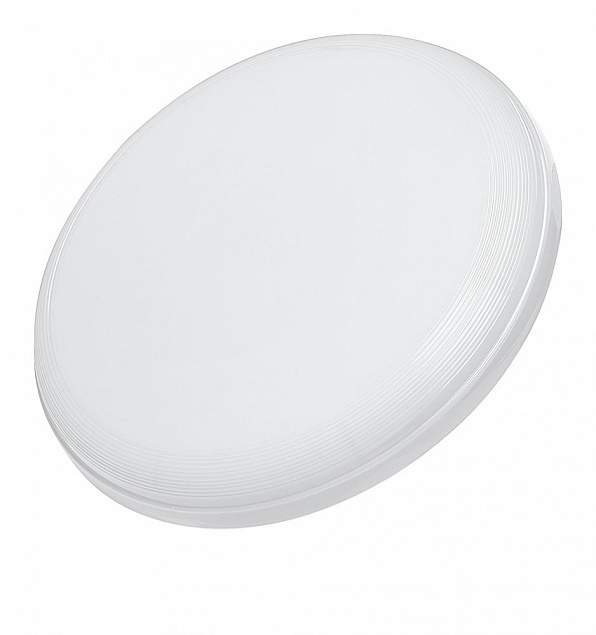 Летающая тарелка-фрисби Yukon, белая с логотипом  заказать по выгодной цене в кибермаркете AvroraStore