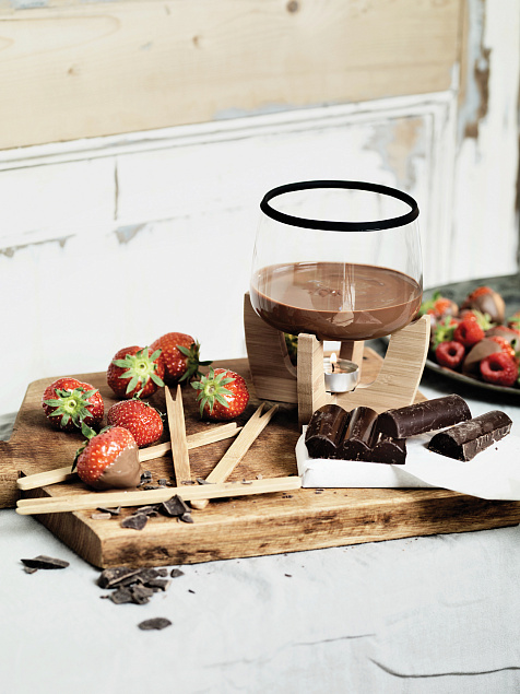 Набор для шоколадного фондю Cocoa с логотипом  заказать по выгодной цене в кибермаркете AvroraStore