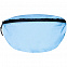 Поясная сумка Manifest Color из светоотражающей ткани, синяя с логотипом  заказать по выгодной цене в кибермаркете AvroraStore