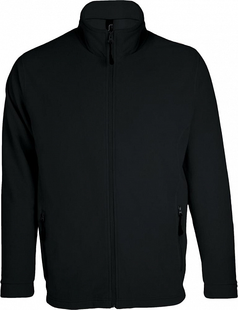 Куртка мужская Nova Men 200, черная с логотипом  заказать по выгодной цене в кибермаркете AvroraStore