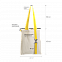 Шоппер Superbag с ремувкой 4sb (неокрашенный с желтым) с логотипом  заказать по выгодной цене в кибермаркете AvroraStore