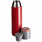 Термос Heater, красный с логотипом  заказать по выгодной цене в кибермаркете AvroraStore