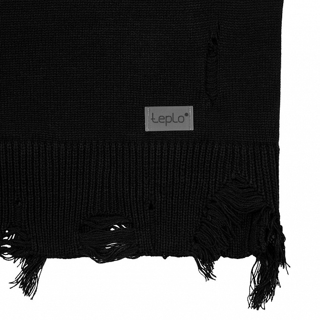 Джемпер оверсайз унисекс Grunge в сумке, черный с логотипом  заказать по выгодной цене в кибермаркете AvroraStore