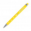 Шариковая ручка Crystal, желтая с логотипом  заказать по выгодной цене в кибермаркете AvroraStore