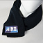 Шарф вязаный  двойной "WIND SCARF"_черный,100% акрил  с логотипом  заказать по выгодной цене в кибермаркете AvroraStore