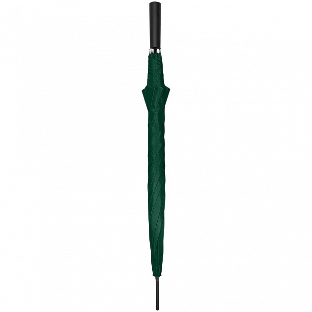 Зонт-трость Dublin, зеленый с логотипом  заказать по выгодной цене в кибермаркете AvroraStore