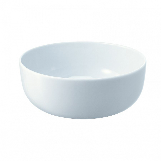 Набор мисок Dine, белый с логотипом  заказать по выгодной цене в кибермаркете AvroraStore