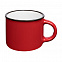 Кружка Dacha, малая, красная с логотипом  заказать по выгодной цене в кибермаркете AvroraStore