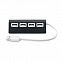 USB хаб на 4 порта с логотипом  заказать по выгодной цене в кибермаркете AvroraStore