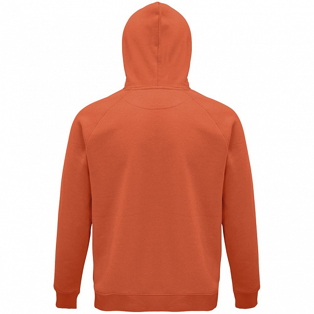 Толстовка унисекс Stellar, оранжевая с логотипом  заказать по выгодной цене в кибермаркете AvroraStore