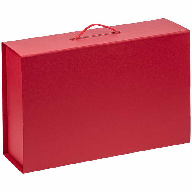 Коробка Big Case, красная с логотипом  заказать по выгодной цене в кибермаркете AvroraStore
