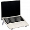 Подставка для ноутбука и планшета Rail Top, серебристая с логотипом  заказать по выгодной цене в кибермаркете AvroraStore
