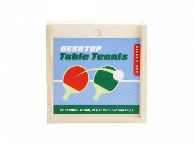 Настольная игра в теннис Play off с логотипом  заказать по выгодной цене в кибермаркете AvroraStore