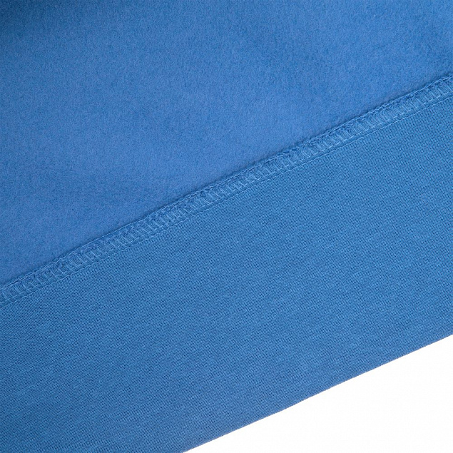 Худи оверсайз унисекс Tolla, синее (джинс) с логотипом  заказать по выгодной цене в кибермаркете AvroraStore