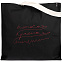 Холщовая сумка с вышивкой «Тонкая красная линия», черная с логотипом  заказать по выгодной цене в кибермаркете AvroraStore