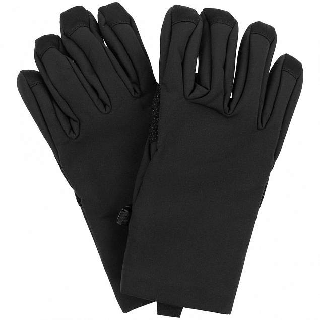 Перчатки Matrix, черные с логотипом  заказать по выгодной цене в кибермаркете AvroraStore