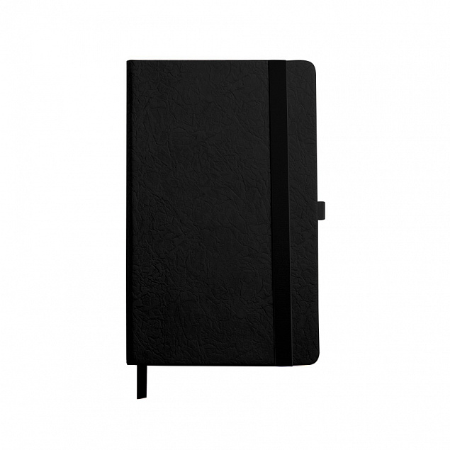 Ежедневник недатированный Starry , А5, черный, кремовый блок с логотипом  заказать по выгодной цене в кибермаркете AvroraStore