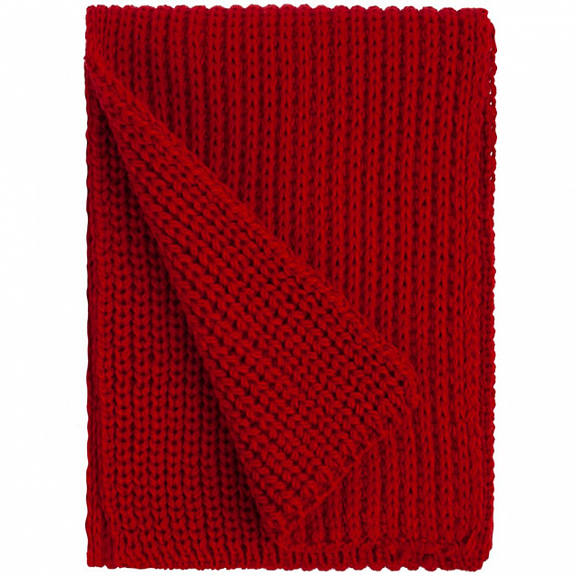 Шарф Nordkapp, красный с логотипом  заказать по выгодной цене в кибермаркете AvroraStore